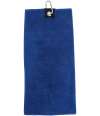 TC19 Towel City Microfibre Golf Towel Royal Blue colour image